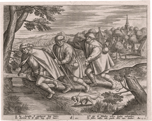 Lot 5089, Auction  119, Bruegel d. Ä., Pieter - nach, Die drei Blinden führen einander