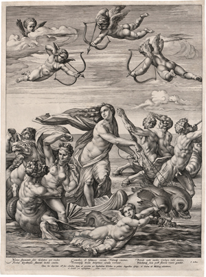 Lot 5124, Auction  119, Goltzius, Hendrick, Der Triumph der Galatea