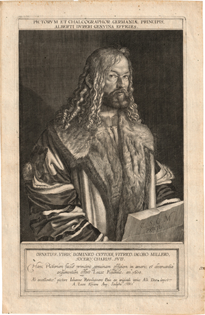 Lot 5131, Auction  119, Kilian, Lucas, Bildnis Albrecht Dürers in halber Figur