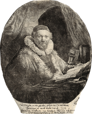 Lot 5207, Auction  119, Rembrandt Harmensz. van Rijn, Bildnis des Jan Uijtenbogaert