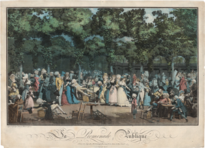 Lot 5244, Auction  119, Debucourt, Philibert Louis, La Promenade Publique