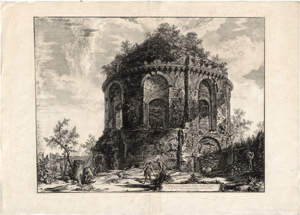 Lot 5276, Auction  119, Piranesi, Giovanni Battista, Veduta del Tempio, detto della Tosse