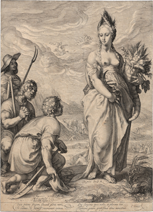 Lot 5572, Auction  119, Saenredam, Jan, Huldigung der Ceres