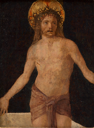 Lot 6001, Auction  119, Italienisch, Anfang 16. Jh. Christus als Schmerzensmann