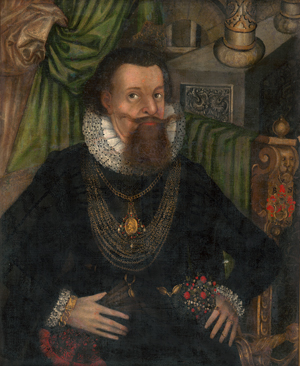 Lot 6002, Auction  119, Deutsch, 1620. Bildnis eines Edelmannes im schwarzen Wams mit weißer Halskrause