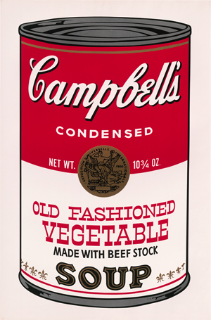 Lot 6320, Auction  119, Warhol, Andy, Campbell's Soup II: Old Fashioned Vegetable