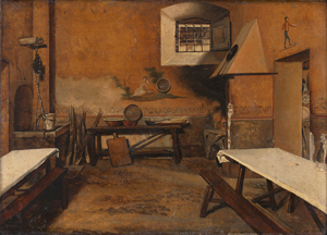 Lot 6413, Auction  119, Hoppensach, Hans Thorvald Emilius, Die Osteria La Gensola in Rom