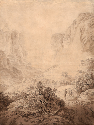 Lot 6601, Auction  119, Zingg, Adrian, Der Staubbachfall im Lauterbrunnental,