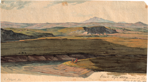 Lot 6637, Auction  119, Stölzel, Christian Ernst, Tiberlandschaft bei Acqua Acetosa nahe Rom