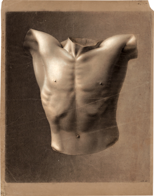 Lot 6697, Auction  119, Monogrammist W. A., Studie eines antiken Torsos