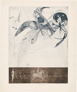 Lot 7006, Auction  119, Anderle, Jiří, Komödie Nr. 6, Dürers Ritter, Tod und Teufel