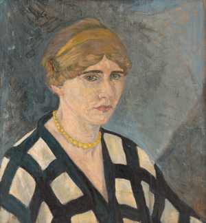 Lot 7084, Auction  119, Drewes, Werner, Portrait Frau Drewes / Bauhaus 1922