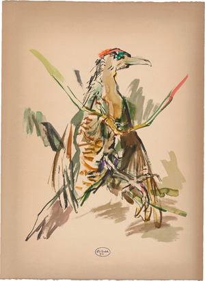 Lot 7174, Auction  119, Kokoschka, Oskar, Der Specht