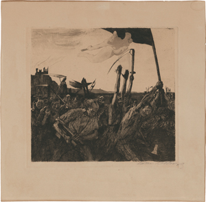 Lot 7176, Auction  119, Kollwitz, Käthe, Aufruhr