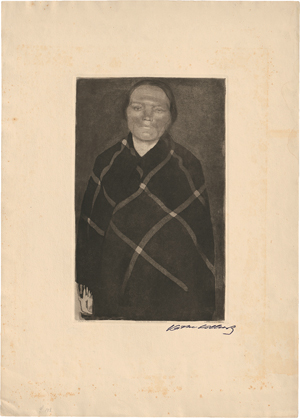 Lot 7181, Auction  119, Kollwitz, Käthe, Schwangere Frau