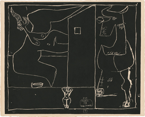 Lot 7191, Auction  119, Le Corbusier, La licorne passa...