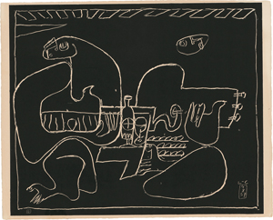 Lot 7192, Auction  119, Le Corbusier, Deux musiciennes