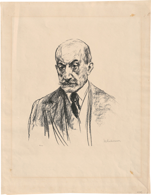 Lot 7207, Auction  119, Liebermann, Max, Selbstporträt