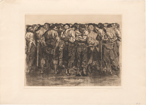 Lot 8034, Auction  119, Kollwitz, Käthe, Die Gefangenen