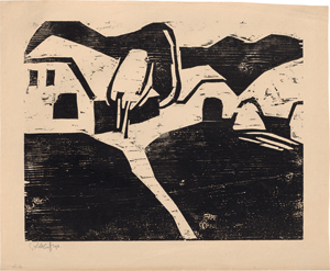 Lot 8054, Auction  119, Schmidt-Rottluff, Karl, Dangast Dorf