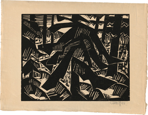 Lot 8057, Auction  119, Schmidt-Rottluff, Karl, Tanne