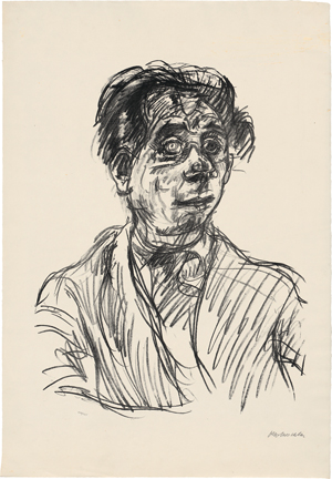 Lot 8083, Auction  119, Kokoschka, Oskar, Max Reinhardt (Brustbild)