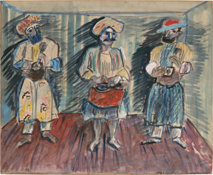 Lot 8120, Auction  119, Gangolf, Paul, "Indische Musikanten"