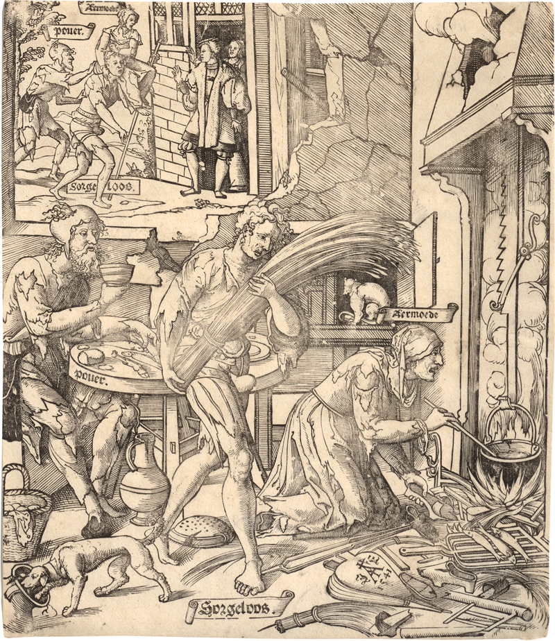 Lot 5001, Auction  119, Anthonisz., Cornelis, Sorgeloos in der mageren Küche