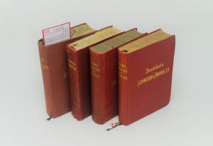 Lot 64, Auction  120, Baedeker, Karl, Rußland (3, Auflage) + 3 Beigaben (Schweden, Norwegen und Ägypten)