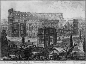 Lot 1259, Auction  120, Piranesi, Giovanni Battista, Veduta dell' Arco di Costantino