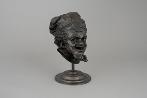 Lot 1525, Auction  120, Hofnarr, Brunnenspeier-Kopf eines Hofnarren,