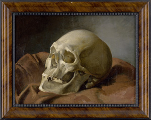 Lot 1607, Auction  120, Maffei, Guido von, Totenschädel. Öl auf Leinwand. 30 x 40 cm. 