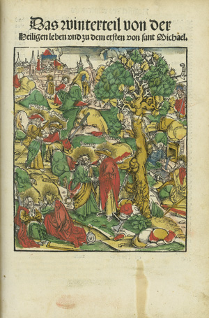 Los 1685 - Jacobus de Voragine - Der Heilgen Leben Summer und Winterteil mit me Heilgen dan vor getruckt  - 0 - thumb