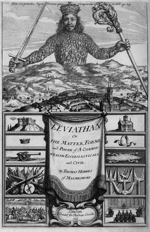 Hobbes, Thomas, Leviathan (Erstdruck)