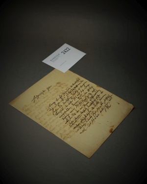 Lot 2422, Auction  120, Semler, Johann Salomo, Brief 1786 an einen Kollegen