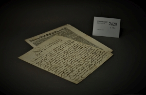 Lot 2428, Auction  120, Alexandre, Prince de Gonzaga, Brief 1844 an die Augsburger Allg. Zeitung