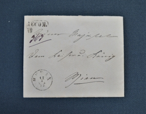 Lot 2449, Auction  120, Elisabeth (Sisi), Kaiserin von Österreich, Eigenhänd. Briefumschlag an ihren Gemahl