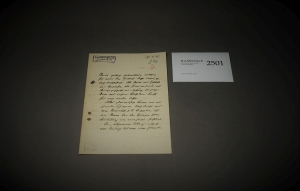 Lot 2501, Auction  120, Gurlitt, Cornelius, Signierter Aufsatz 1926