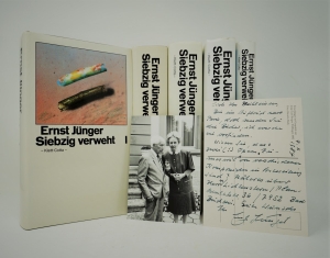 Lot 2966, Auction  120, Jünger, Ernst, Siebzig verweht I-V (alles) Leinenausgabe
