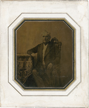 Lot 4022, Auction  120, Daguerreotypes, Portrait of a man