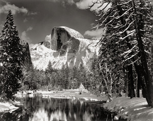 Lot 4073, Auction  120, Adams, Ansel, Half Dome, Merced River, Winter - Yosemite National Park, California