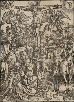 Lot 5070, Auction  120, Dürer, Albrecht, Christus an Kreuz