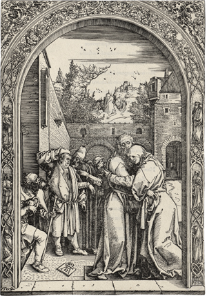 Lot 5074, Auction  120, Dürer, Albrecht, Anna und Joachim unter der goldenen Pforte