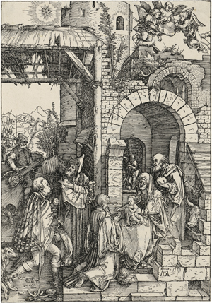Lot 5078, Auction  120, Dürer, Albrecht, Die Anbetung der Könige