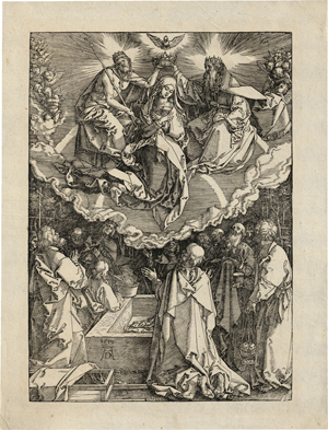 Lot 5081, Auction  120, Dürer, Albrecht, Mariae Himmelfahrt und Krönung