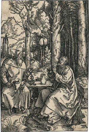 Lot 5083, Auction  120, Dürer, Albrecht, Die Heiligen Einsiedler Antonius und Paulus