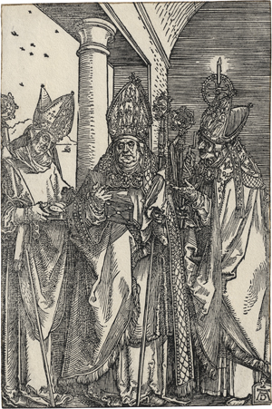 Lot 5085, Auction  120, Dürer, Albrecht, Die drei Bischöfe