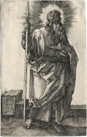 Lot 5091, Auction  120, Dürer, Albrecht, Der Apostel Thomas