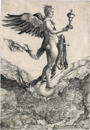 Lot 5094, Auction  120, Dürer, Albrecht, Die Nemesis oder Das große Glück