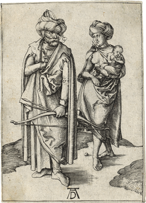 Lot 5096, Auction  120, Dürer, Albrecht, Der Orientale und sein Weib (Die Türkenfamilie)